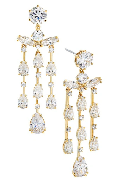Shop Nadri Evelyn Chandelier Drop Earrings In Gold