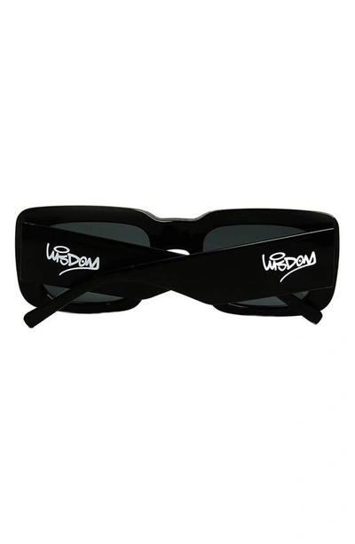 Wisdom Frame 1 Square Sunglasses In Black