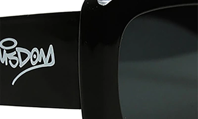 Wisdom Frame 1 Square Sunglasses In Black