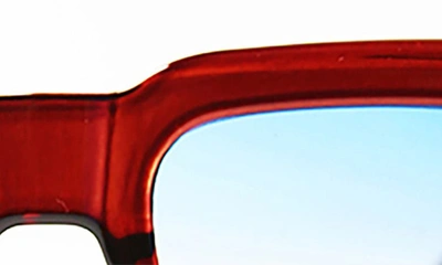 Wisdom Frame 1 Square Sunglasses In Wood