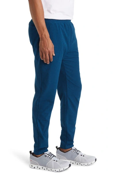 Shop Beyond Yoga Take It Easy Athletic Pants In Blue Gem Heather