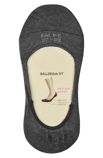 Falke Step Medium Invisible Socks In Black