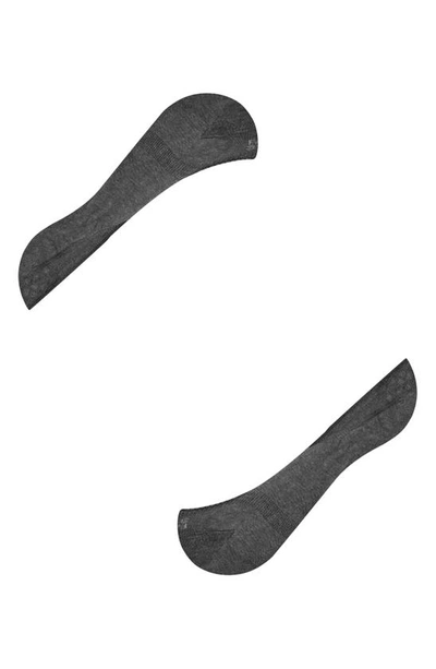 Falke Step Medium Invisible Socks In Black