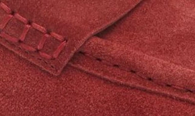 Chocolat Blu Irene Penny Loafer Pump In Bordo Suede