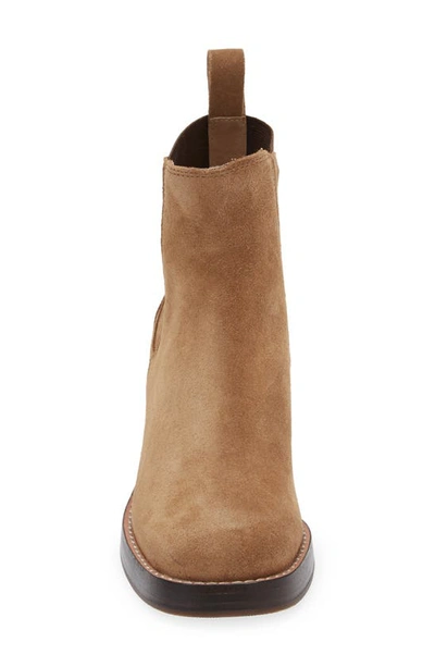 Shop Chocolat Blu Imogen Chelsea Boot In Camel Suede