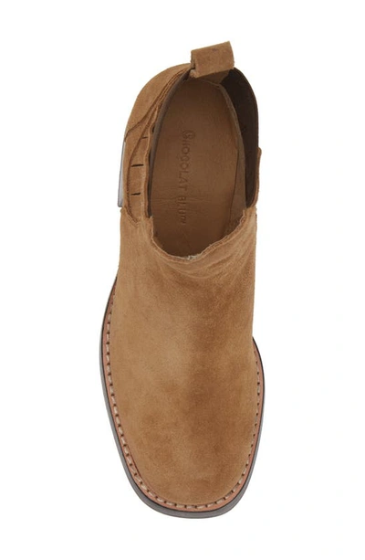 Chocolat Blu Imogen Chelsea Boot In Camel Suede