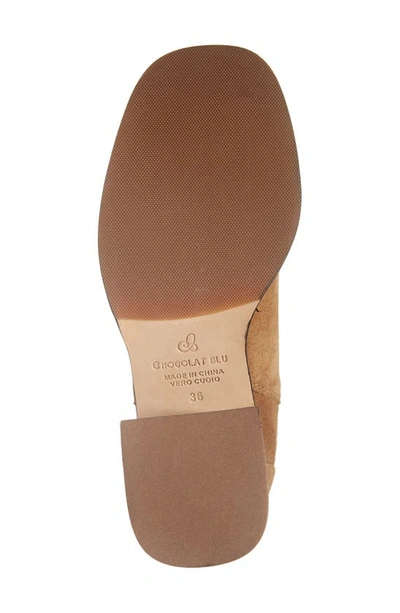Chocolat Blu Imogen Chelsea Boot In Camel Suede
