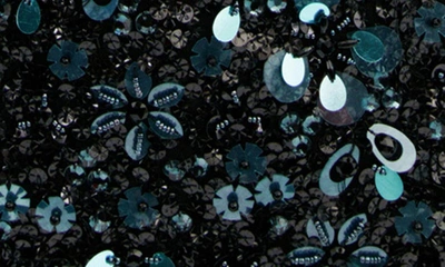 Mango Beaded Shorts In Black