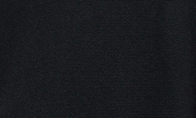 Mango Asymmetric Mock Neck Off The Shoulder Sweater In Black