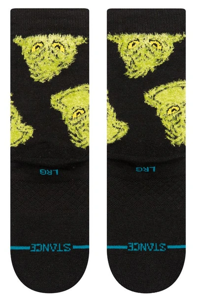 Stance Kids' Mean One Crew Socks In Black