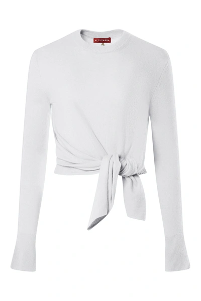 Shop Altuzarra 'nalini' Sweater In Ivory
