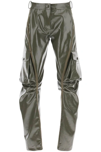Shop Mvp Wardrobe Montenapoleone Cargo Pants In Brown