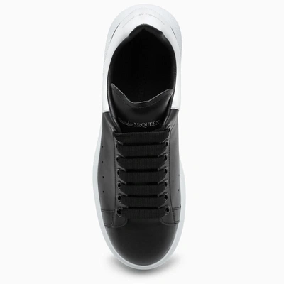 Shop Alexander Mcqueen Black/white Oversized Sneakers