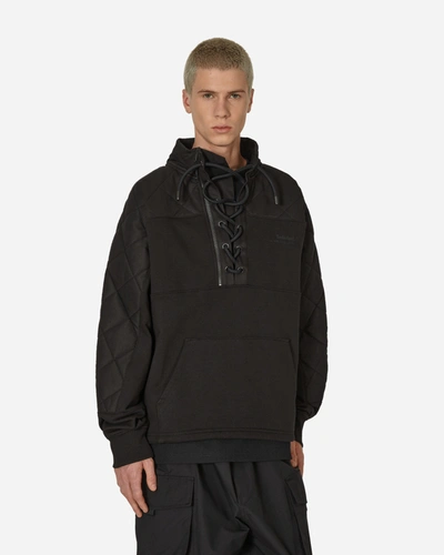 Shop Timberland Humberto Leon Flunnel Neck Sweatshirts In Black