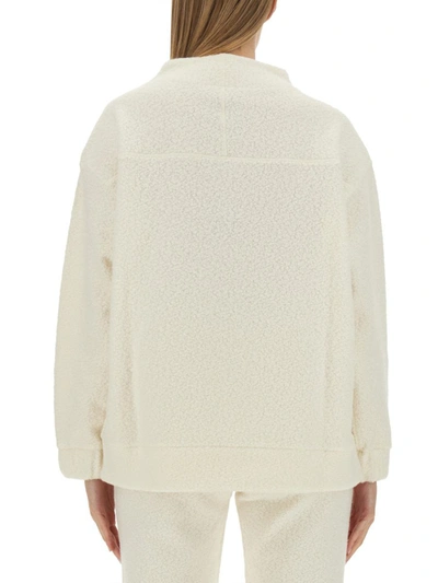 Shop Parajumpers "kira" Sweatshirt In White