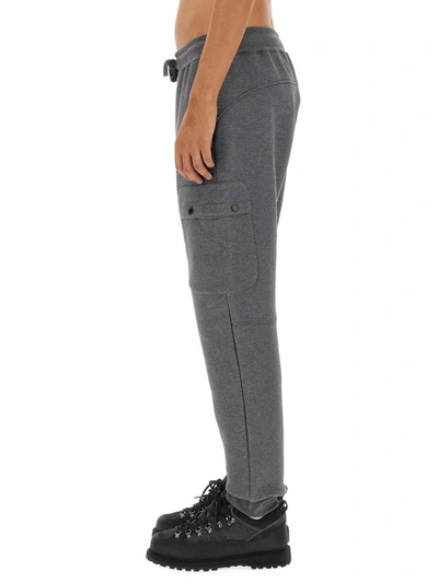 Shop Parajumpers Pants "black Stone" In Grey