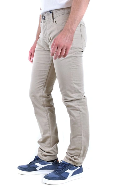Shop Roy Rogers Roy Roger's Trousers In Beige