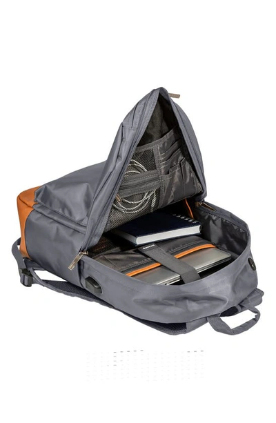 Champs Water Resistant Nylon Backpack In Grey