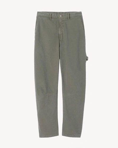 Shop Nili Lotan Carpenter Pant In Admiral Green