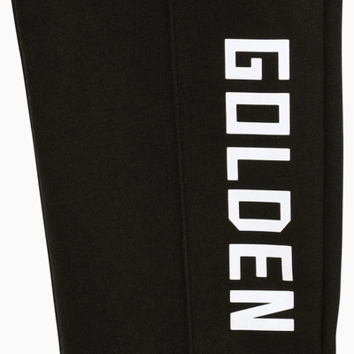 Shop Golden Goose Deluxe Brand Jersey Jogging Trousers In Black