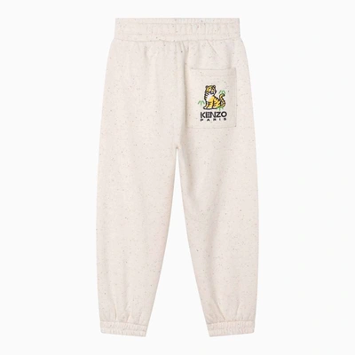 Shop Kenzo Kotora Wicker Jogging Trousers In White