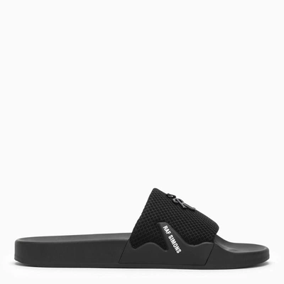 Raf Simons Astra Slide Sandals In Black