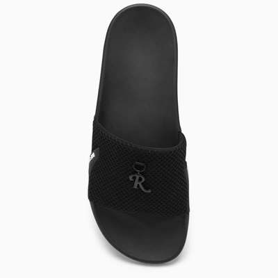 Raf Simons Astra Slide Sandals In Black