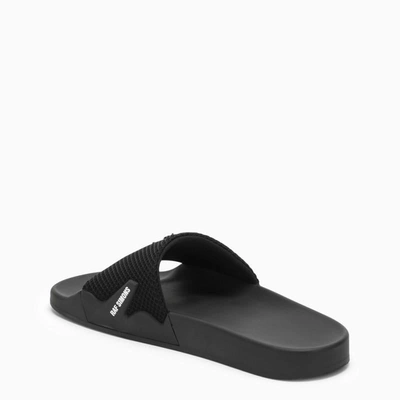 Raf Simons Astra Slide Sandals In Black