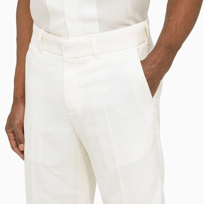 Shop Casablanca Bermuda Shorts In White