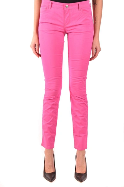Shop Emporio Armani Jeans In Pink