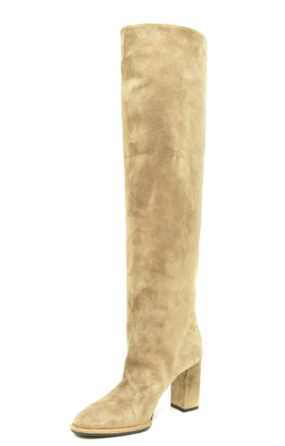 Shop Le Silla Boots In Light Brown