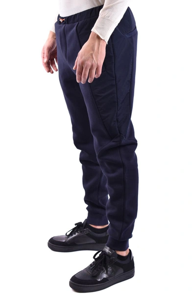 Shop P. M. D. S. Pmds Trousers In Blue