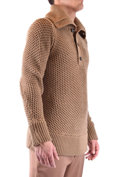 Shop Paolo Pecora Sweaters In Brown