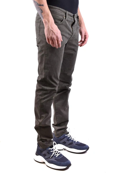 Shop Roy Rogers Roy Roger's Trousers In Military Green