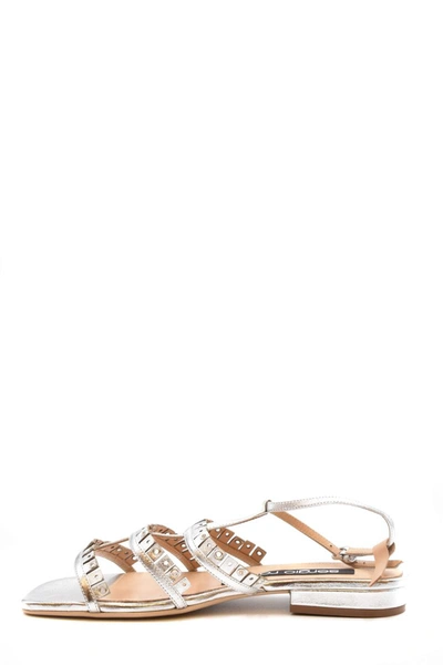 Shop Sergio Rossi Sandals In Silver