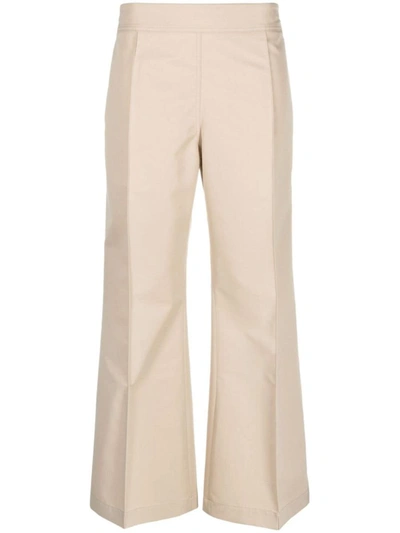 Studio Nicholson Acapulco Flared Trousers In Grey