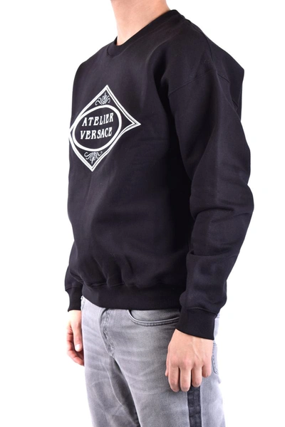 Shop Versace Sweatshirt In Black