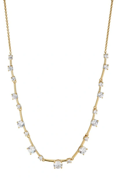 Shop Nadri Evelyn Frontal Necklace In Gold