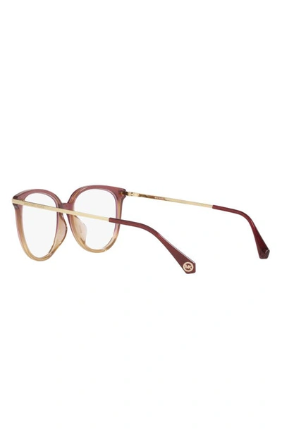 Shop Michael Kors Westport 54mm Round Optical Glasses In Rose