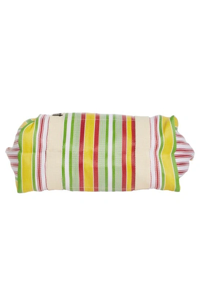 Isabel Marant Darwen Stripe Jacquard Tote In Multicolor Yellow