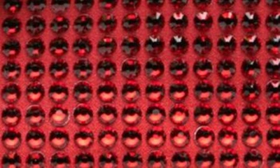 Liselle Kiss Taylor Top Handle Bag In Red Crystal