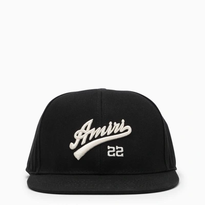 Shop Amiri 22 Baseball Cap In Black