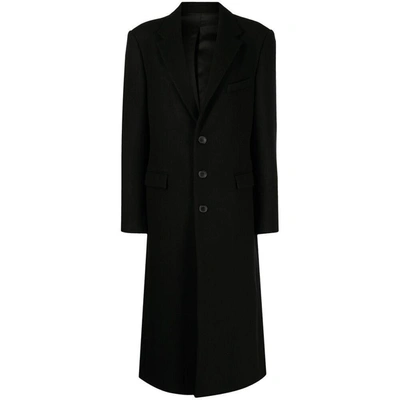 Shop Wardrobe.nyc Coats In Black