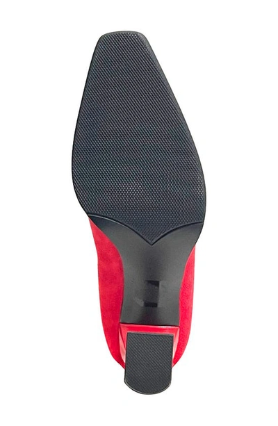 Ninety Union Bronx Bootie In Red