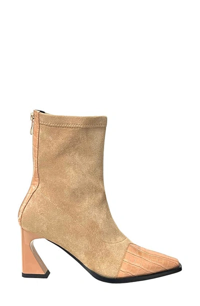 Ninety Union Bronx Bootie In Beige