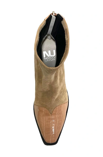 Ninety Union Bronx Bootie In Beige