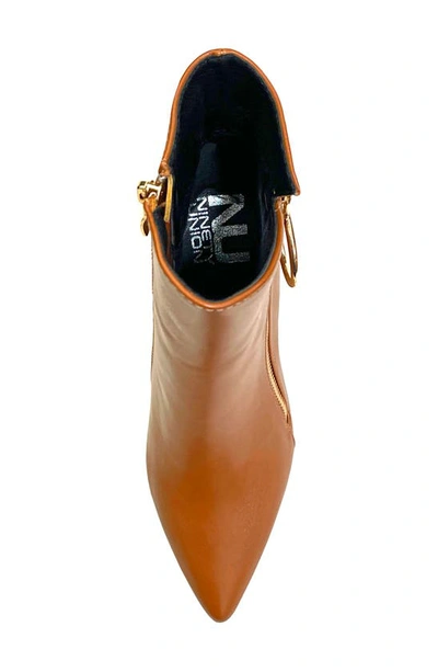 Ninety Union Women's Fashion Booties With Zipper & Ring Tap In Tan