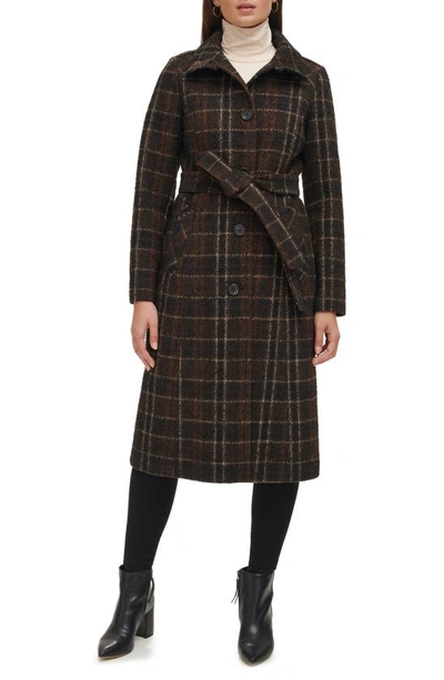 Kenneth cole plaid coat hotsell