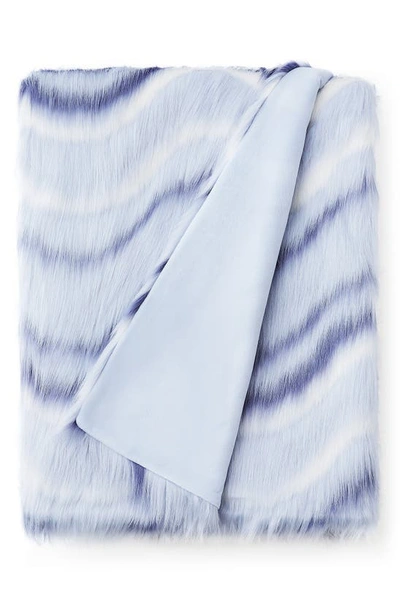 Shop Ugg ® Rosia Faux Fur Throw Blanket In Lt Ice Multi