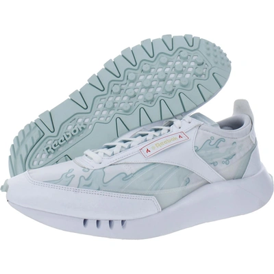 Shop Reebok Cl Legacy Womens Gym Fitness Running Shoes In White